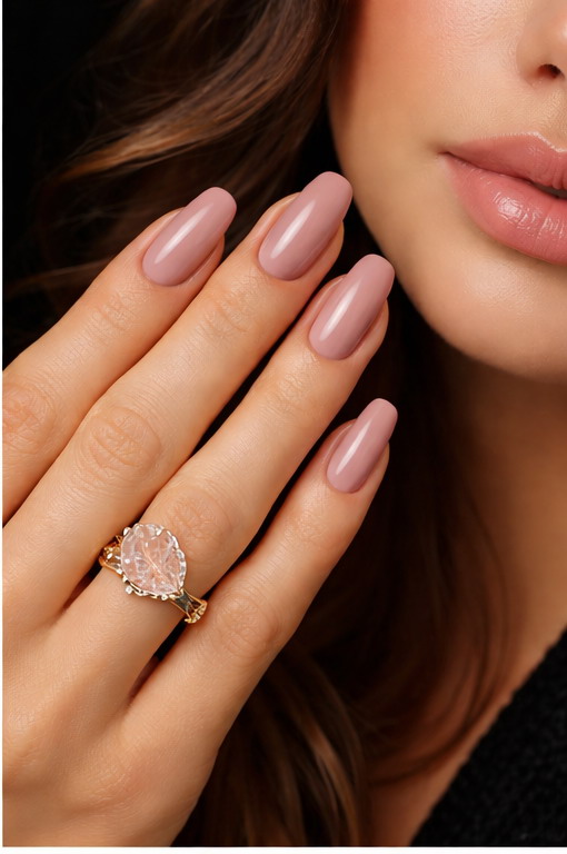 russian nails matching rings