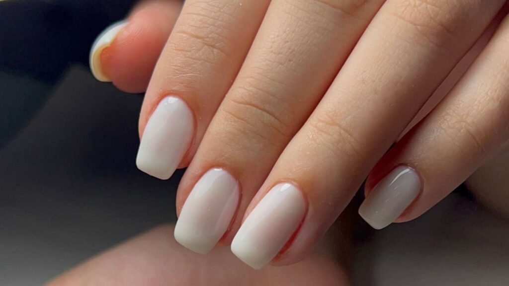 Builder Gel Russian Manicure for Weak Nails