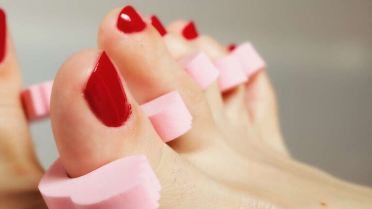 Acrylic Nails on Toes
